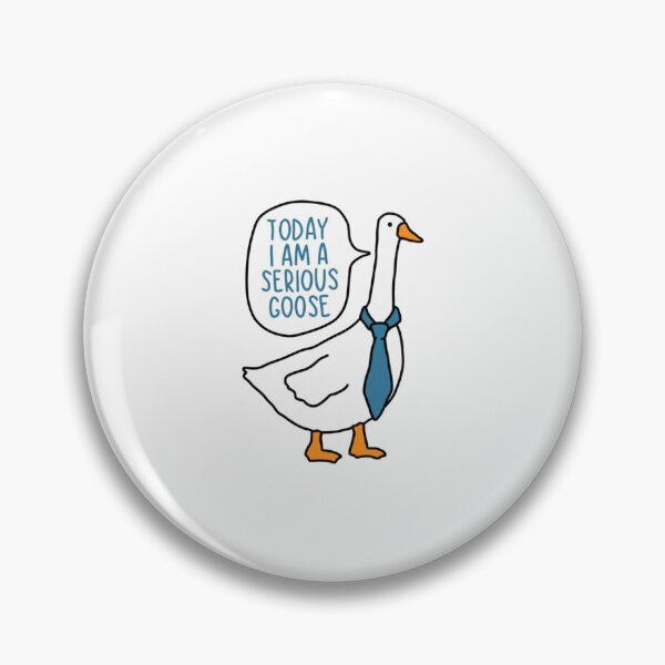 Item preview, Today I Am A Serious Goose designed and sold by Clearsky-56.