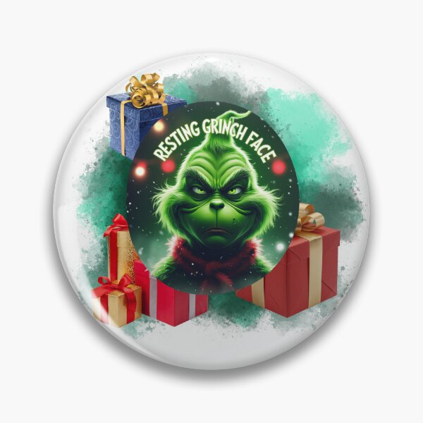 Item preview, Resting Grinch Face Mood designed and sold by SloganSauce.