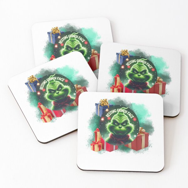 Item preview, Resting Grinch Face Mood designed and sold by SloganSauce.