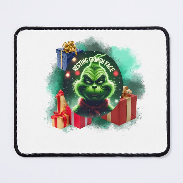 Item preview, Resting Grinch Face Mood designed and sold by SloganSauce.