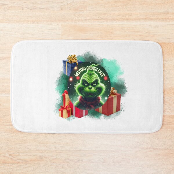 Item preview, Resting Grinch Face Mood designed and sold by SloganSauce.