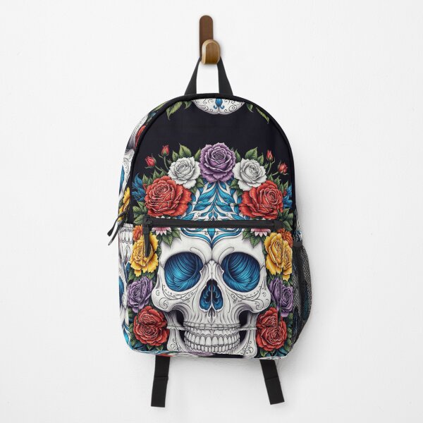 Item preview, Porcelain Skull Blooming with Roses designed and sold by Grafititee.