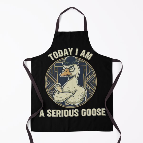 Item preview, Today I Am A Serious Goose designed and sold by Clearsky-56.