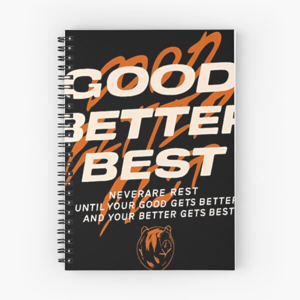 Item preview, Good Better Best Classic Bold Statement Sports Graphic Design designed and sold by WalSaue.