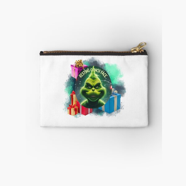 Item preview, Resting Grinch Face Mood christmas humor designed and sold by SloganSauce.
