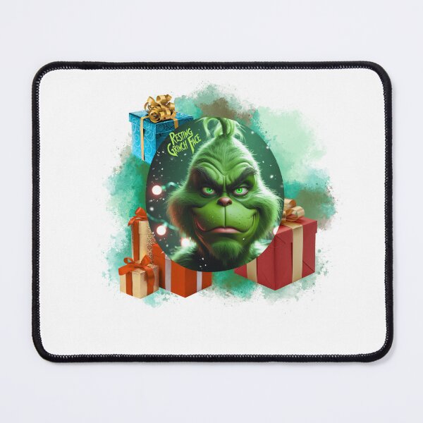 Item preview, Resting Grinch Face Mood funny xmas designed and sold by SloganSauce.