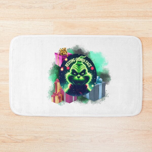 Item preview, Resting Grinch Face Mood holiday sarcasm designed and sold by SloganSauce.