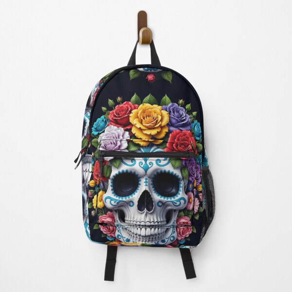 Item preview, Porcelain Skull Blooming with Roses designed and sold by Grafititee.