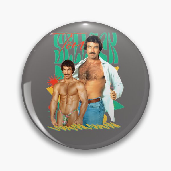 Item preview, TOM-SELLECK-HUNK-T-SHIRT designed and sold by JohannesKossack.