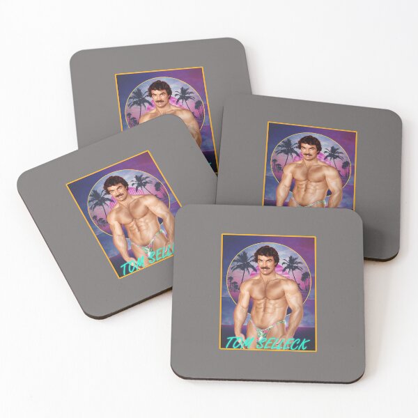 Item preview, TOM-SELLECK-RETRO-VIBE-T-SHIRT designed and sold by JohannesKossack.