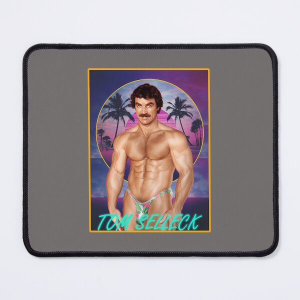 Item preview, TOM-SELLECK-RETRO-VIBE-T-SHIRT designed and sold by JohannesKossack.