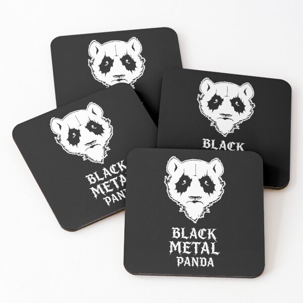 Item preview, Black Metal Panda – Silence Before the Chaos designed and sold by Robert "Hellfish" Fonseca.