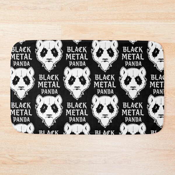 Item preview, Black Metal Panda – Silence Before the Chaos designed and sold by Robert "Hellfish" Fonseca.