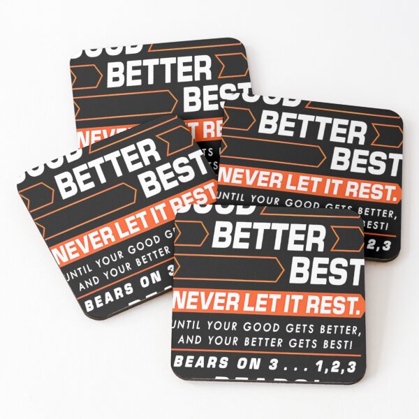 Item preview, Good Better Best Never Let It Rest Competitive Motivation Design designed and sold by WalSaue.