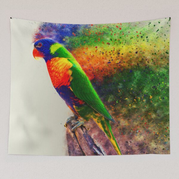 Item preview, The Sandblasted Lorikeet designed and sold by Steven Jodoin.