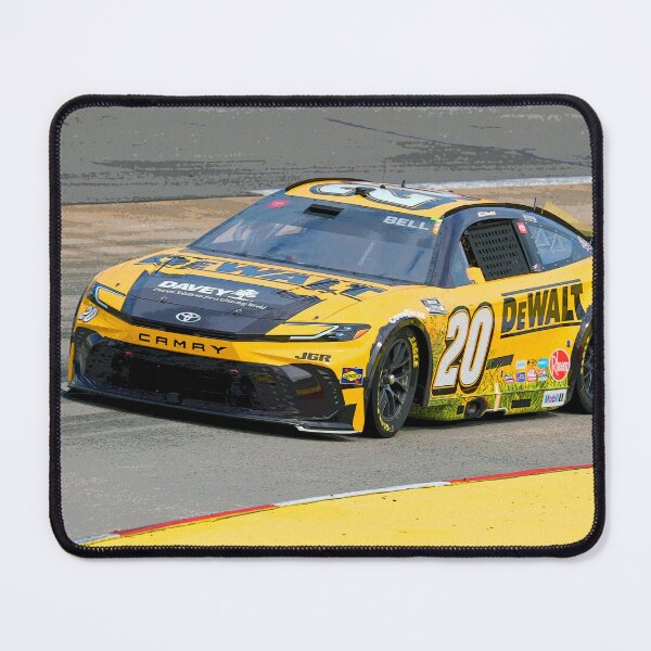 Item preview, Christopher Bell doing racing in his 2025 Nascar Cupcar abstract designed and sold by Rodissimus1984.