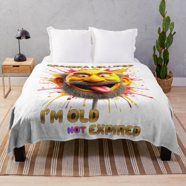 Item preview, Funny Grandpa Lollipop – I’m Old Not Expired designed and sold by Nox Studios.