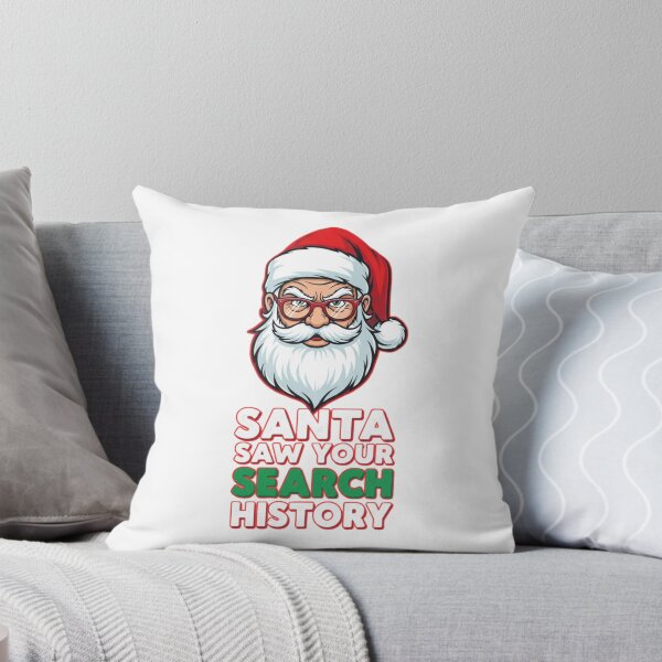 Item preview, Santa Saw Your Search History - Funny Christmas designed and sold by FitEnvy.