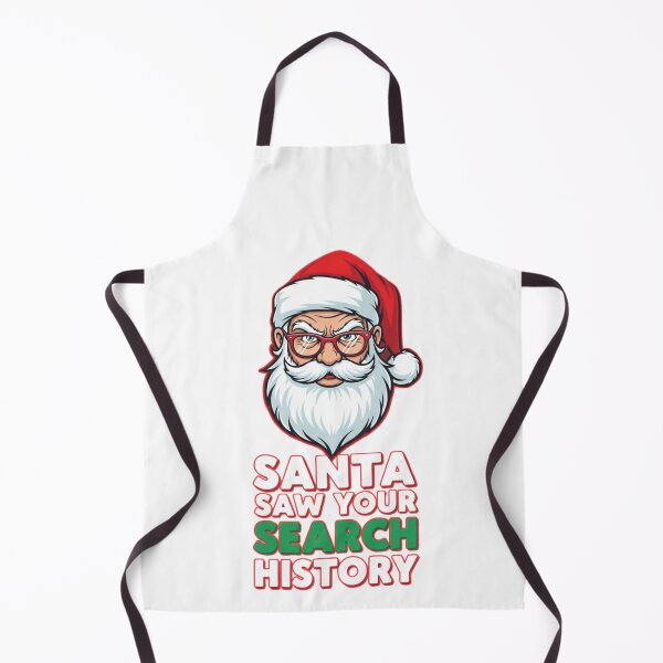 Item preview, Santa Saw Your Search History - Funny Christmas designed and sold by FitEnvy.