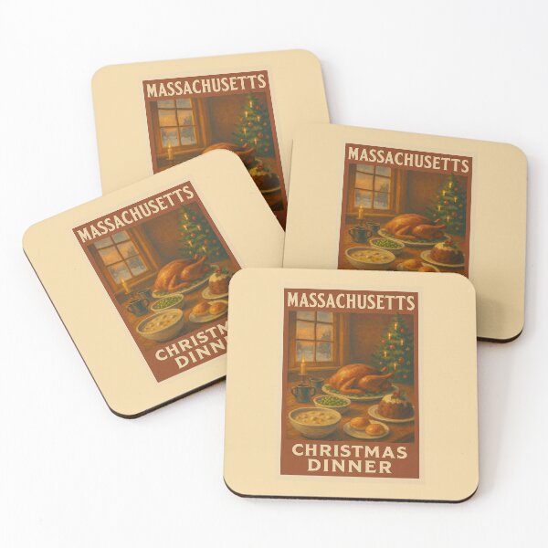 Item preview, Massachusetts Christmas Dinner designed and sold by Novel Works Studio.