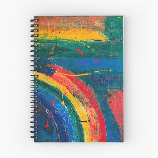 Item preview, Vibrant Abstract Rainbow designed and sold by InkyLamset.