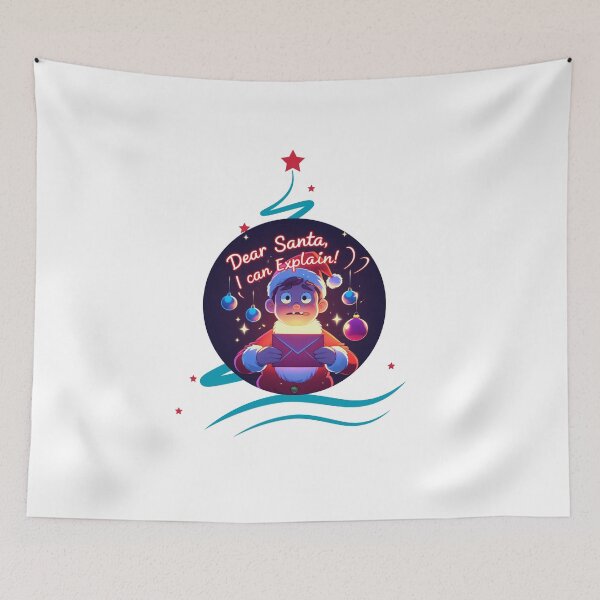 Item preview, Santa, I Can Explain xmas gift idea designed and sold by SloganSauce.