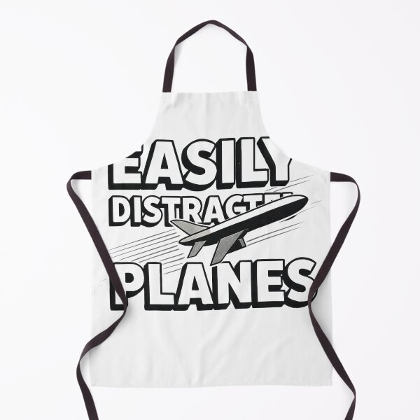 Item preview, Easily Distracted by Planes – Funny Airplane Lover Aviation Design designed and sold by w66aboo.