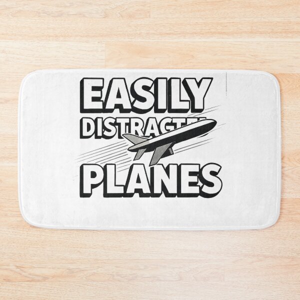 Item preview, Easily Distracted by Planes – Funny Airplane Lover Aviation Design designed and sold by w66aboo.