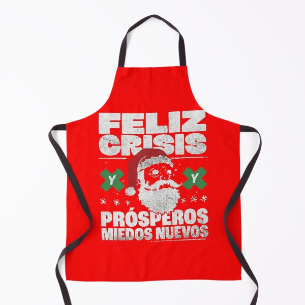Item preview, Happy Crisis and Prosperous New Fears - Grunge Black Humor Christmas Design designed and sold by elglotonmusical.