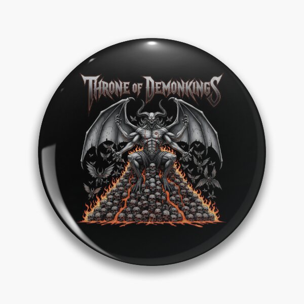 Item preview, Death Metal Shirt - Throne of the Infernal Demon King designed and sold by NickPositron.