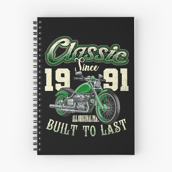 Item preview, Motorcycle Bikers Motorbike Birthday Born In 1991 designed and sold by JRRTs.