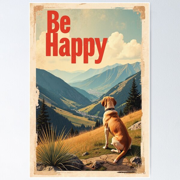Item preview, Be Happy designed and sold by DomusGallerus.