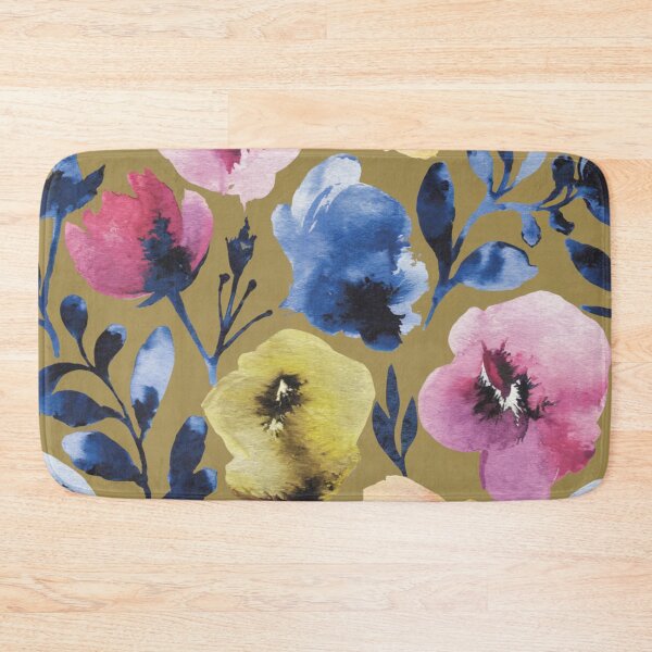 Item preview, Hand-Painted Watercolor Floral Pattern | Golden Tones - Impressionist Influence designed and sold by CARRAANN.