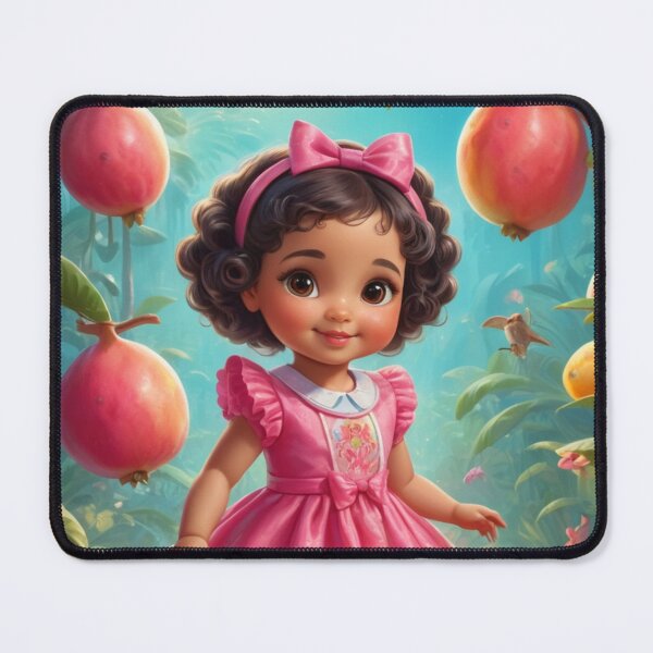 Item preview, Girl standing among guava trees designed and sold by Sweet Dreams Ambience.