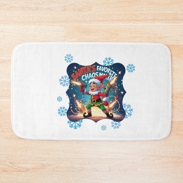 Item preview, Santa’s Chaos Maker family joke designed and sold by SloganSauce.