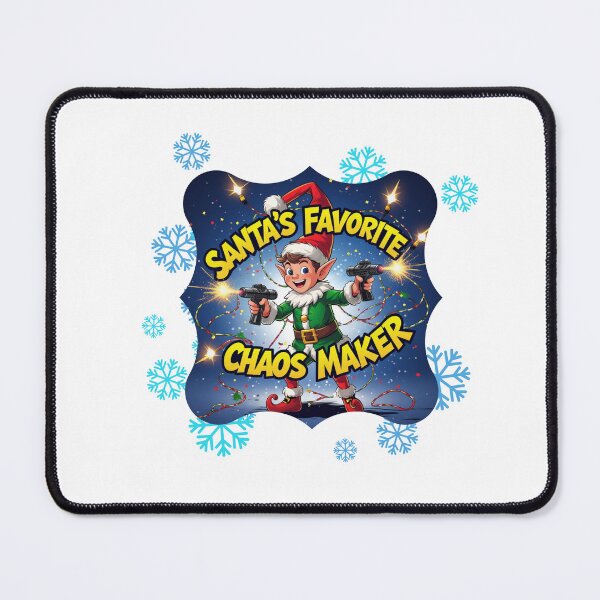 Item preview, Santa’s Chaos Maker festive humor designed and sold by SloganSauce.