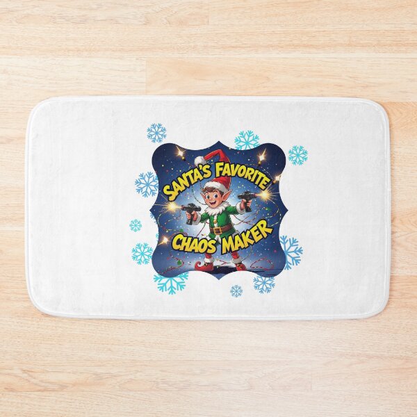 Item preview, Santa’s Chaos Maker festive humor designed and sold by SloganSauce.