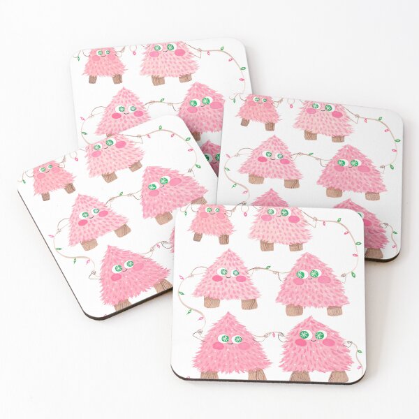 Item preview, Poofy Pink Trees designed and sold by PoofyEmporium.
