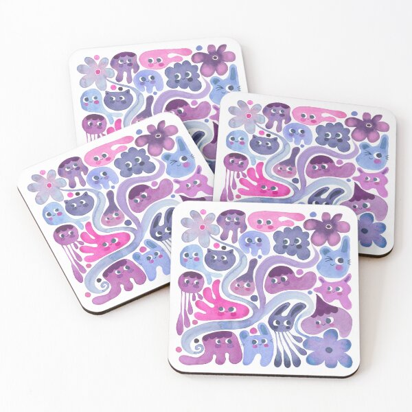 Item preview, Critters Purple designed and sold by PoofyEmporium.