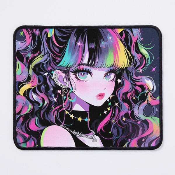 Item preview, Neon Star Harajuku Goth Girl designed and sold by bubblegoth.