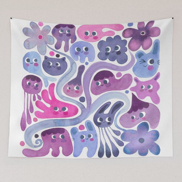 Item preview, Critters Purple designed and sold by PoofyEmporium.