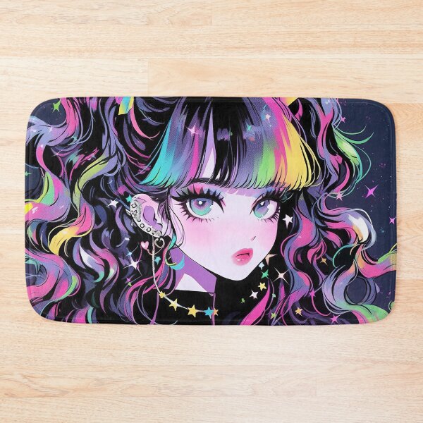 Item preview, Neon Star Harajuku Goth Girl designed and sold by bubblegoth.