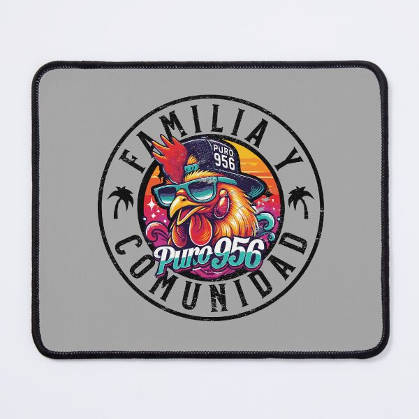 Item preview, Familia y Comunidad Gallo – Puro 956 Cultura BLACK Sticker designed and sold by Puro956.