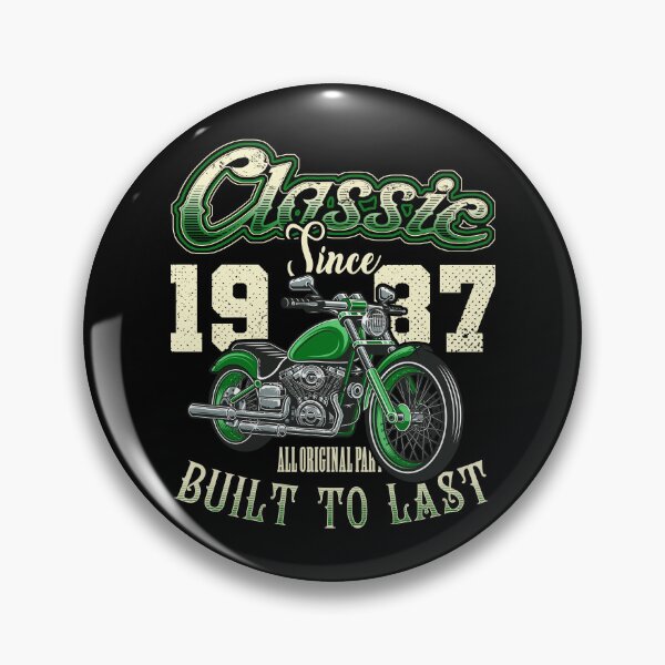 Item preview, Motorcycle Bikers Motorbike Birthday Born In 1987 designed and sold by JRRTs.