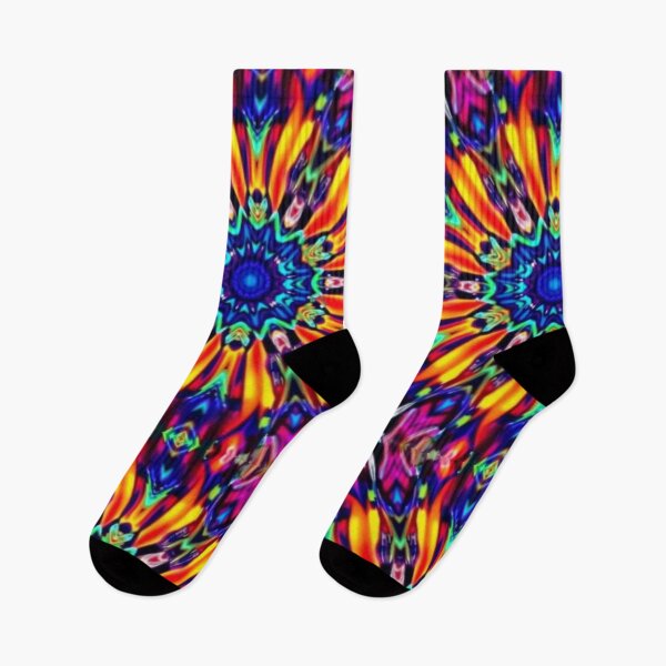 Item preview, Unique Vibrant Kaleidoscope Psychedelic Pattern designed and sold by HLPsychDesigns.