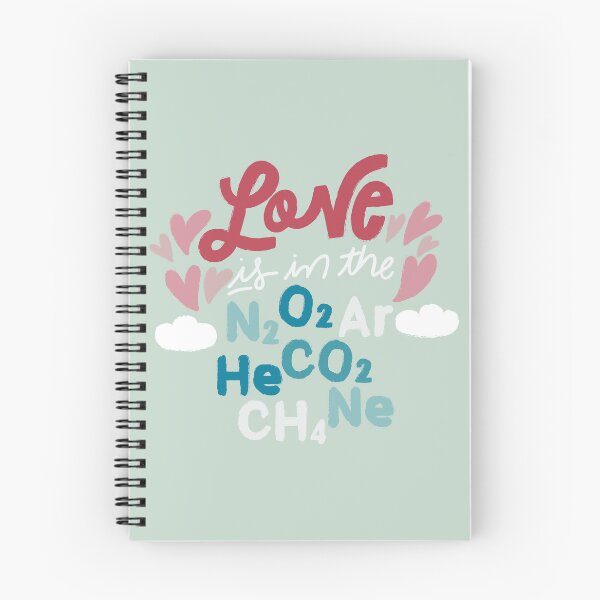 Item preview, Love in the Air (N2 O2 Ar CO2 He CH4 Ne) - Science Pun Romance designed and sold by PauRicart.