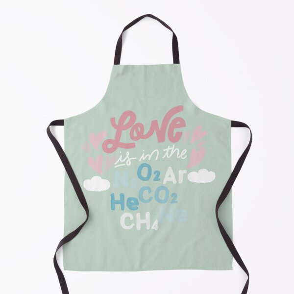 Item preview, Love in the Air (N2 O2 Ar CO2 He CH4 Ne) - Science Pun Romance designed and sold by PauRicart.