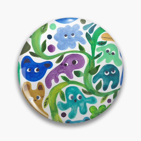 Item preview, Critters Blue Green designed and sold by PoofyEmporium.