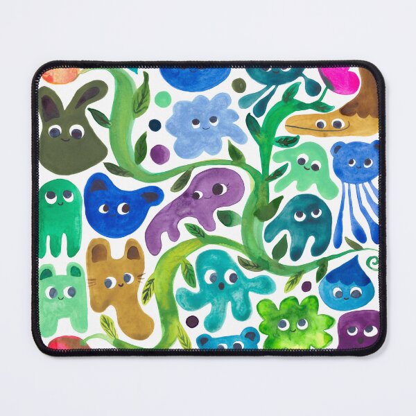 Item preview, Critters Blue Green designed and sold by PoofyEmporium.