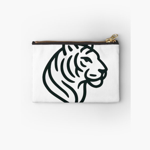 Item preview, Tiger Minimal Line Art – Modern Geometric Wild Cat Logo designed and sold by PawsGiggles.